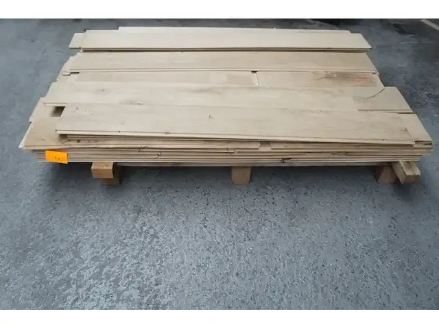 +- 8m² eiken planchetten - afbeelding 1 van  4