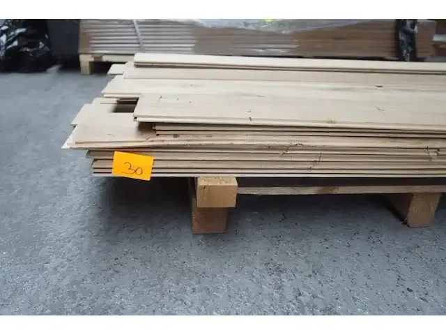 +- 8m² eiken planchetten - afbeelding 2 van  4