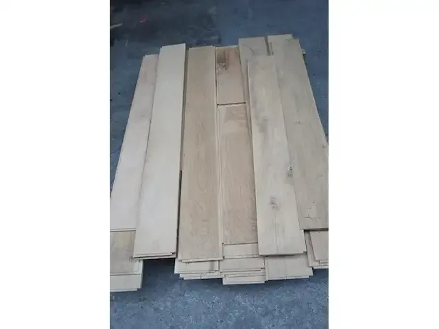 +- 8m² eiken planchetten - afbeelding 3 van  4