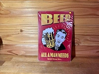 - beer! - mancave decoratie - afbeelding 1 van  1