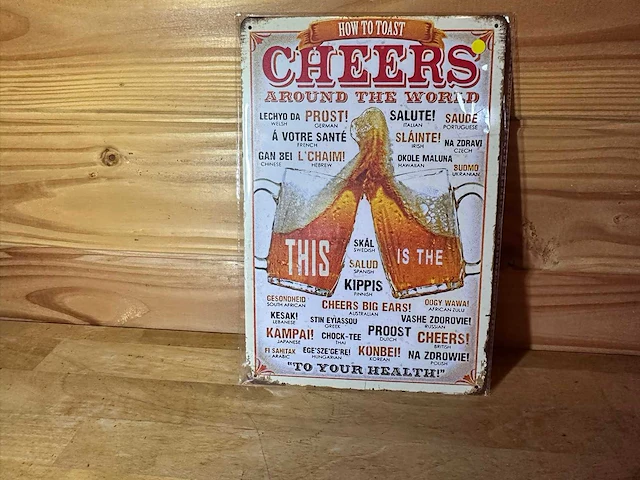 - cheers - mancave decoratie - afbeelding 1 van  1