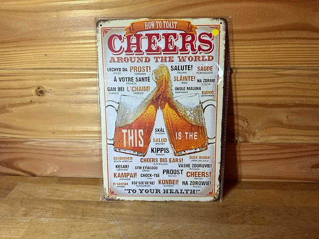 - cheers - mancave decoratie - afbeelding 1 van  1