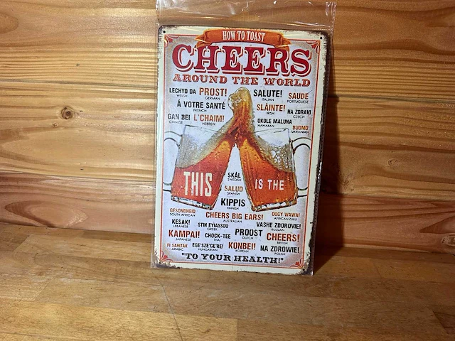 - cheers - mancave decoratie - afbeelding 1 van  1