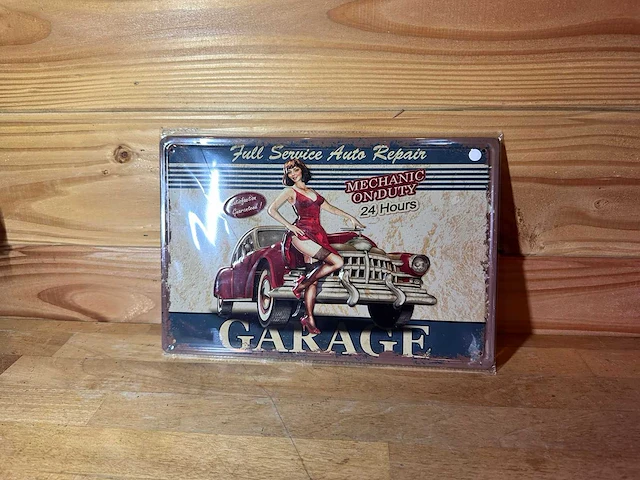 - garage - mancave decoratie - afbeelding 1 van  1