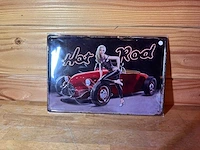 - hot rod - mancave decoratie - afbeelding 1 van  1