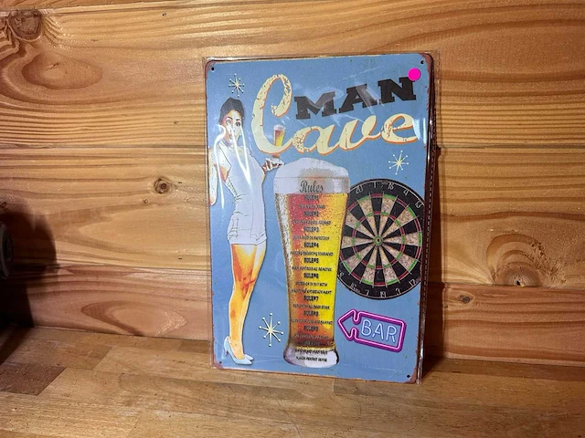 - man cave - mancave decoratie - afbeelding 1 van  1