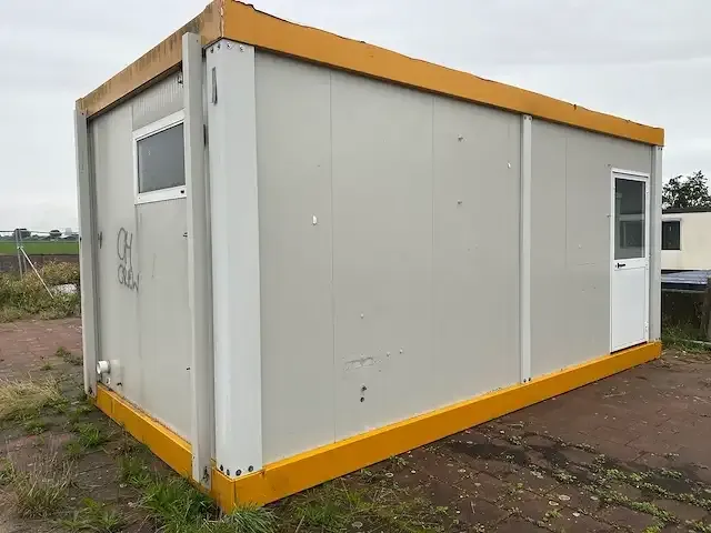 - sanitairunit 6x3 meter - afbeelding 4 van  11
