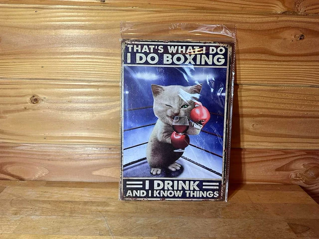 - thats what i do - mancave decoratie - afbeelding 1 van  1