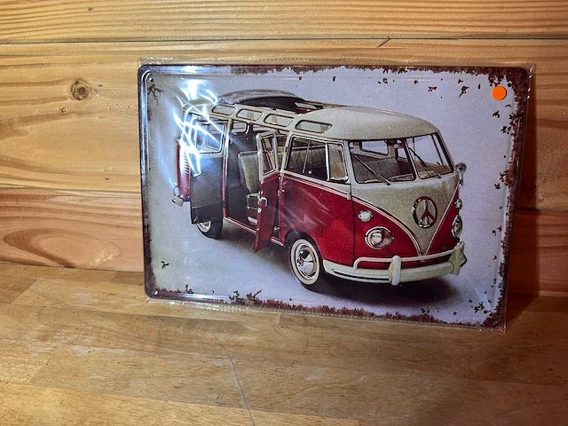 - vw transporter - mancave decoratie - afbeelding 1 van  1
