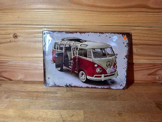 - vw transporter - mancave decoratie - afbeelding 1 van  1