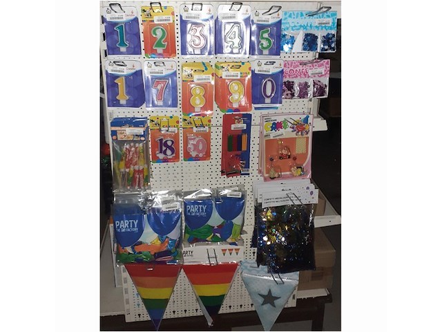 01 stelling met taartkaarsen (excl. stelling) - afbeelding 3 van  3