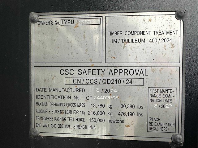 03-2024 - containerwoning met badkamer 40 ft hq / 12 m - afbeelding 2 van  11