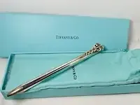 0.925 zilveren balpen - tiffany & co luxe pen - afbeelding 7 van  7