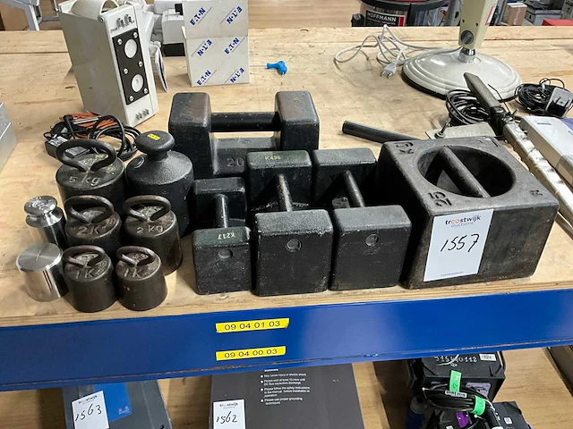 1-25 kg kalibratie gewichten - afbeelding 1 van  4