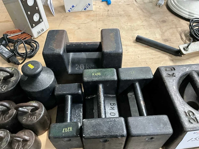 1-25 kg kalibratie gewichten - afbeelding 3 van  4