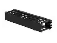 1 2u hi density horizontale 19" kabelbeheerder 1 stuk eaton - afbeelding 2 van  3