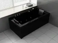 1 à 2 persoons whirlpool massagebad - half vrijstaand 180x85cm - afbeelding 1 van  2