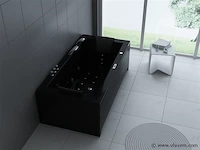 1 à 2 persoons whirlpool massagebad - half vrijstaand 183x90cm - afbeelding 6 van  16