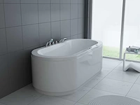 1 à 2-persoons whirlpool massagebad - half vrijstaand 190x90 cm - afbeelding 10 van  10