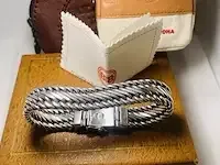 1 armband - buddha to buddha edwin 100% zilver, uitverkocht - afbeelding 1 van  8