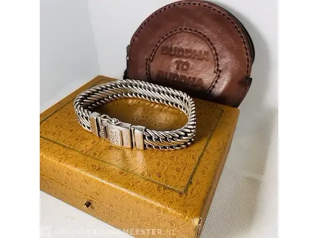 1 armband - buddha to buddha edwin 100% zilver, uitverkocht - afbeelding 6 van  8