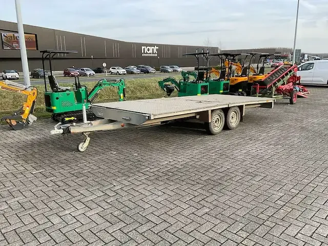 1-assige aanhangwagen - afbeelding 1 van  10