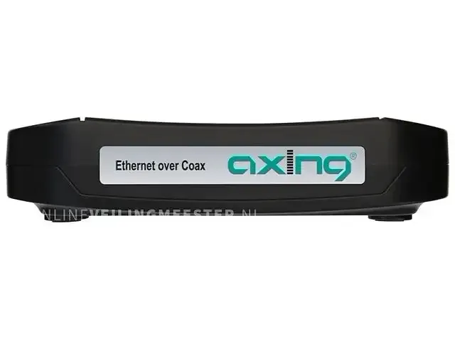 1 axing eoc 20-02 ethernet over coax eindpunt modem 720 mbps profi-systeem voor internet via coaxkabel - afbeelding 2 van  6