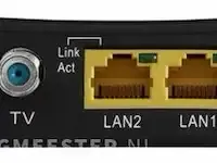 1 axing eoc 20-02 ethernet over coax eindpunt modem 720 mbps profi-systeem voor internet via coaxkabel - afbeelding 3 van  6