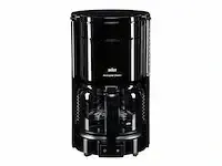 1 braun aromaster kf47/1 koffiezetapparaat zwart - afbeelding 1 van  6