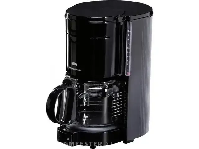 1 braun aromaster kf47/1 koffiezetapparaat zwart - afbeelding 2 van  6