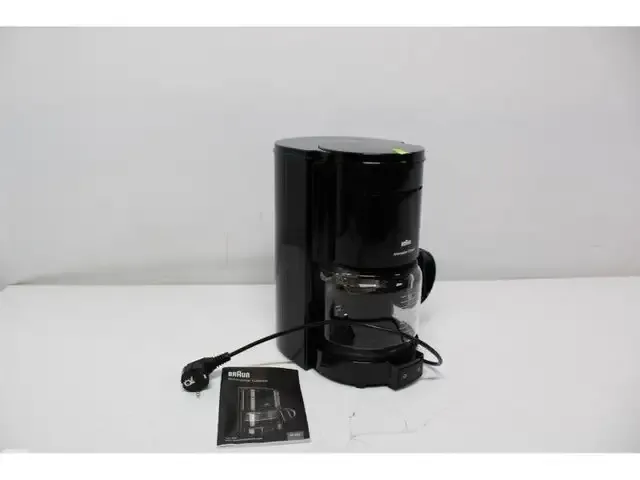 1 braun aromaster kf47/1 koffiezetapparaat zwart - afbeelding 5 van  6