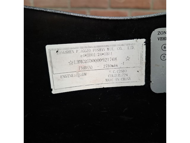 1 bromscooter, piaggio, zip, 2014 - afbeelding 24 van  33