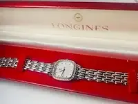 1 bucherer diamanten horloge, parelmoer wijzerplaat - afbeelding 2 van  8