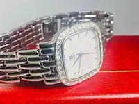 1 bucherer diamanten horloge, parelmoer wijzerplaat - afbeelding 6 van  8