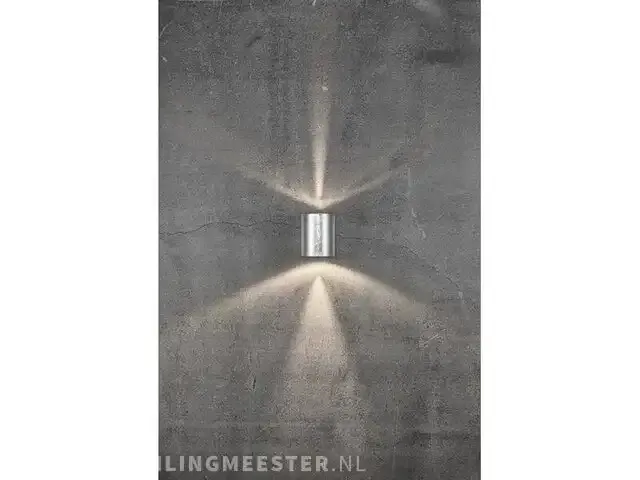 1 buitenwandlamp canto 2 verzinkt nordlux - afbeelding 1 van  4