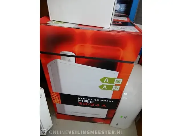 1 combiketel intergas, hre 28/24, wit - afbeelding 1 van  4