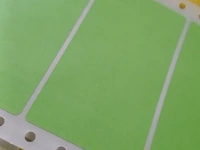 1 doos etiketten 89x48 groen 3000 stuks in doos h031 - afbeelding 4 van  5
