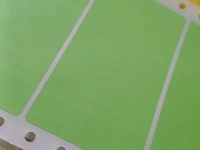 1 doos etiketten 89x48 groen 3000 stuks in doos - afbeelding 1 van  5