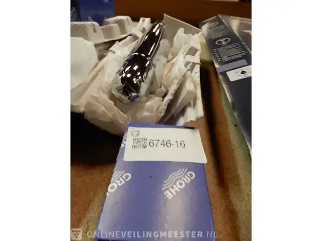 1 douche thermostaat kraan grohe , 1000 new , chroom - afbeelding 2 van  2