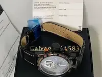 1 duikhorloge - calvaneo 1853 compressor moonphase automatic - afbeelding 4 van  9
