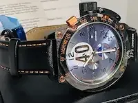 1 duikhorloge - calvaneo 1853 compressor moonphase automatic - afbeelding 8 van  9