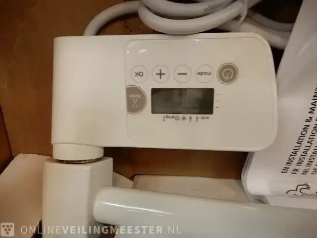 1 elektrische handdoekradiator rettig, bagana, wit - afbeelding 3 van  3