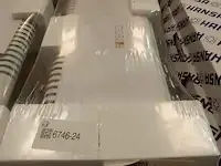 1 elektrische kachel drl, tego roundline, wit - afbeelding 1 van  2