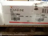 1 elektrische kachel drl, tego roundline, wit - afbeelding 2 van  2