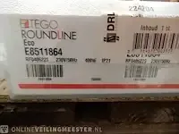 1 elektrische kachel drl, tego roundline, wit - afbeelding 2 van  2