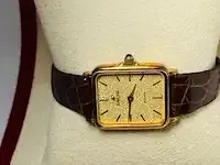 1 enicar horloge bienne, diamant snowflake dial - afbeelding 4 van  6
