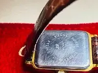 1 enicar horloge bienne, diamant snowflake dial - afbeelding 6 van  6