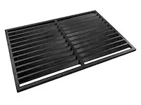 1 evolar back cover for air conditioning casing - black - wood - extension small 700 x 1000 mm - afbeelding 2 van  6