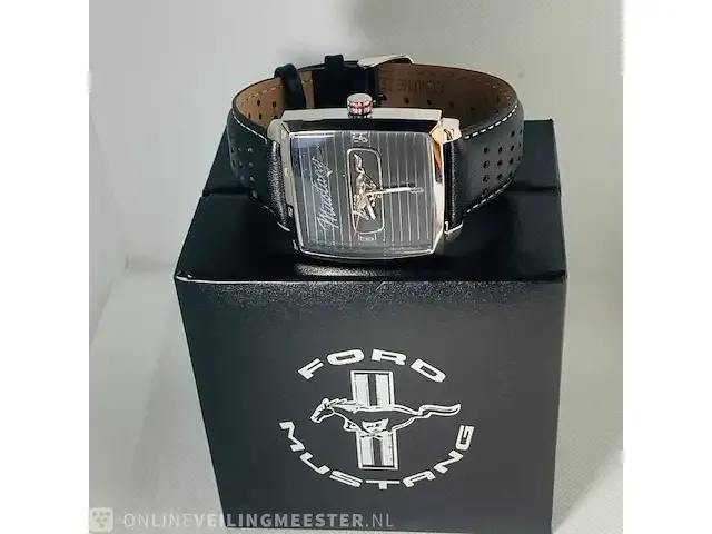 1 ford mustang horloge dresswatch, collector's editie - afbeelding 1 van  5