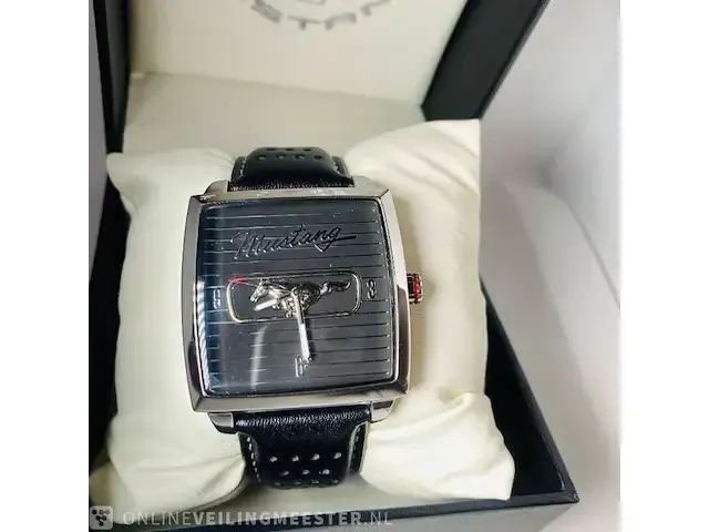 1 ford mustang horloge dresswatch, collector's editie - afbeelding 2 van  5